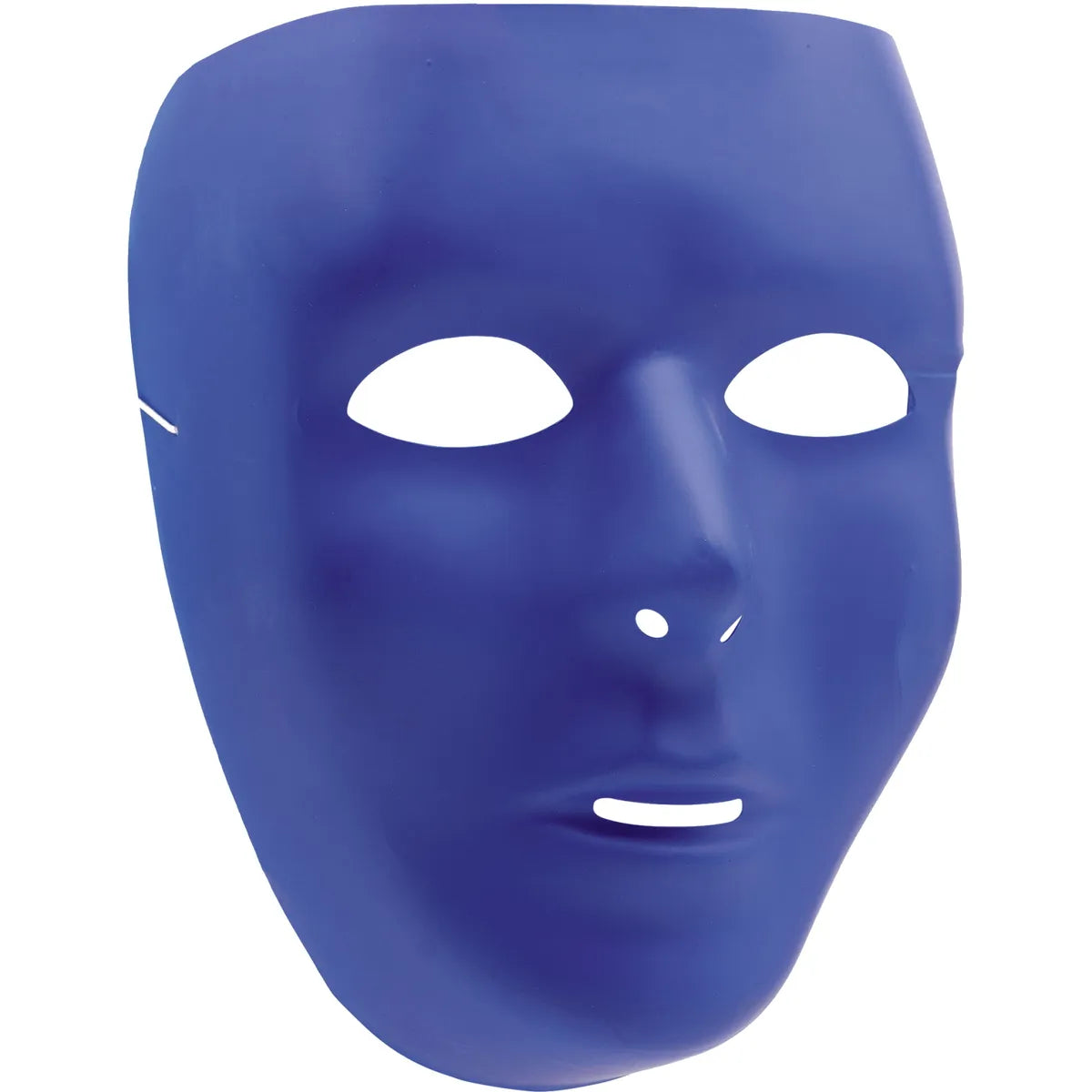 BLUE PLASTIC FULL FACE MASK