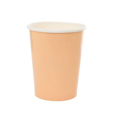 FS PASTEL PEACH PAPER CUPS (PACK OF 20)