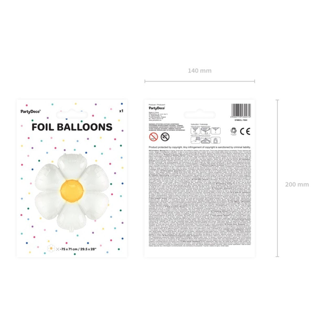 DAISY FOIL BALLOON