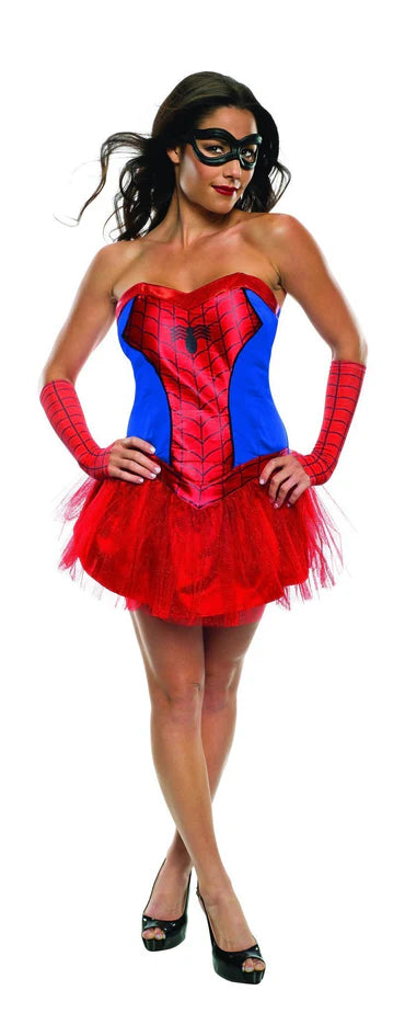 MARVEL SPIDER-GIRL ADULTS COSTUME (SIZE LARGE)