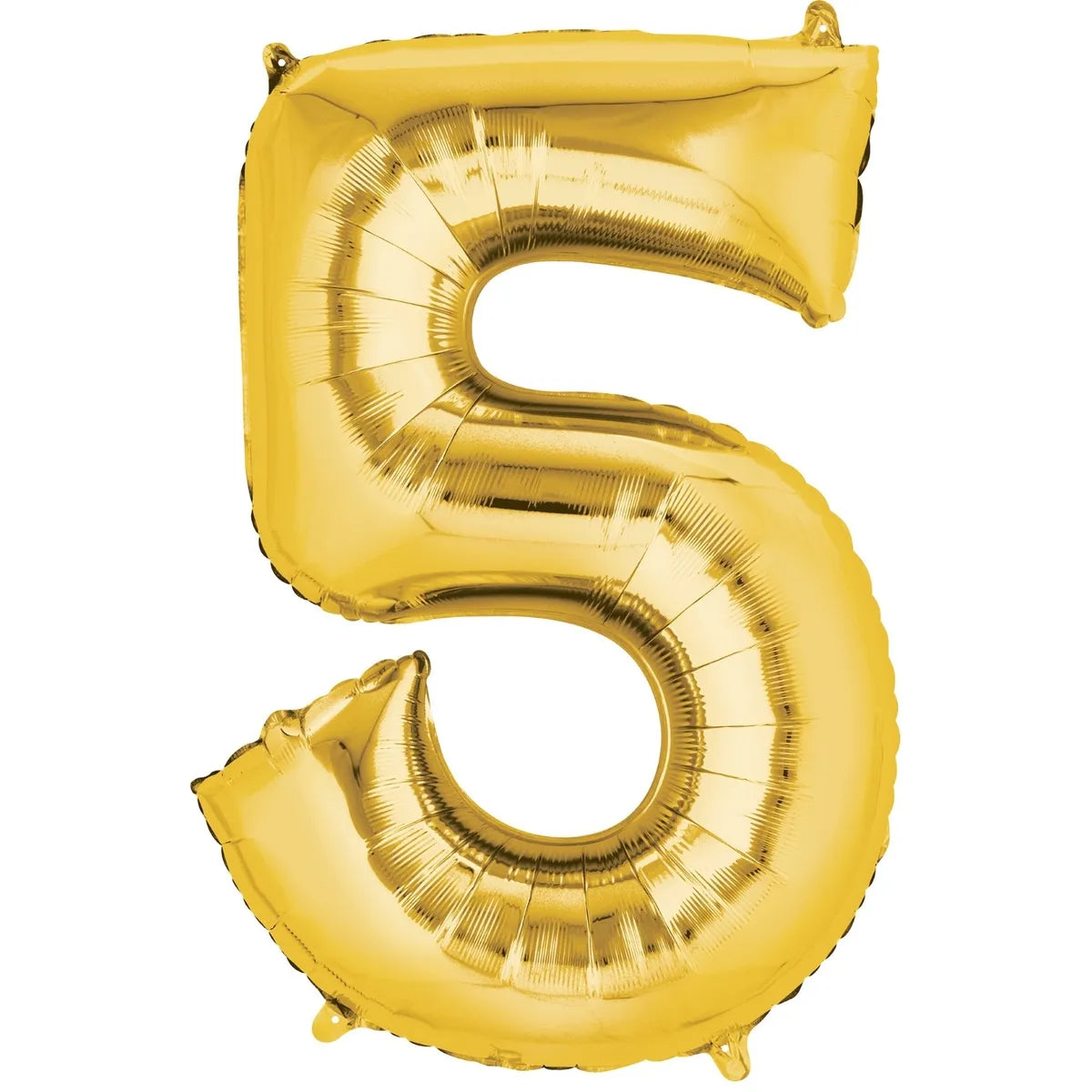 GOLD FOIL 5 BALLOON 86CM