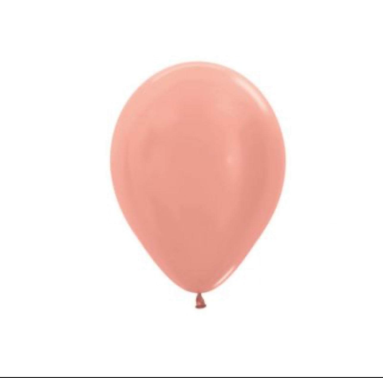 SEMPERTEX REFLEX ROSE GOLD 30CM LATEX BALLOONS (PACK OF 50)