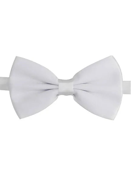 WHITE BOW TIE