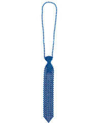 BLUE TIE NECKLACE