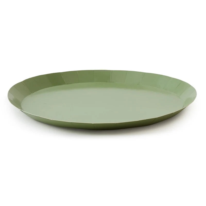 FS EUCALYPTUS PAPER DINNER PLATES (PACK OF 10)