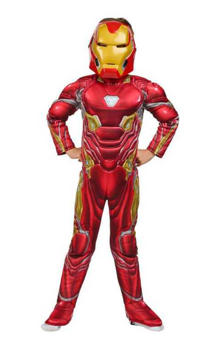 MARVEL IRON MAN DELUXE INFINITY WAR COSTUME (8-10 YEARS)