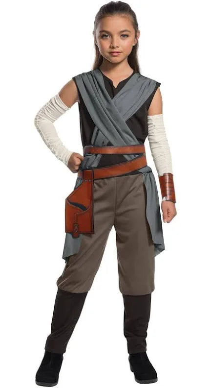 THE LAST JEDI GIRLS REY CHARACTER COSTUME (6-8 YEARS)