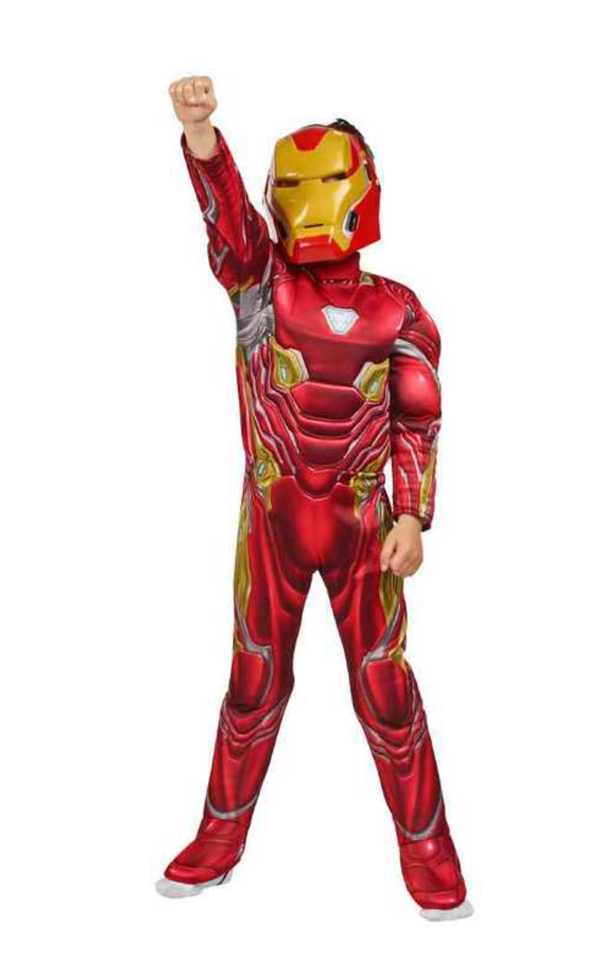 MARVEL IRON MAN DELUXE INFINITY WAR COSTUME (8-10 YEARS)