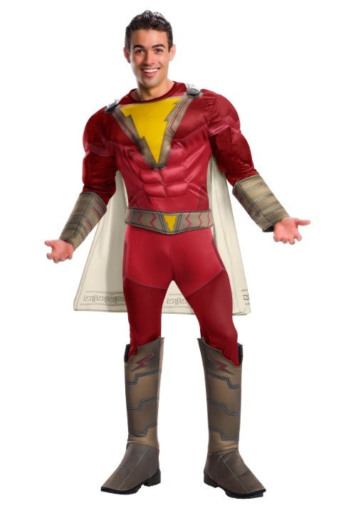 SHAZAM! DELUXE MUSCLE CHEST COSTUME (SIZE XLARGE)