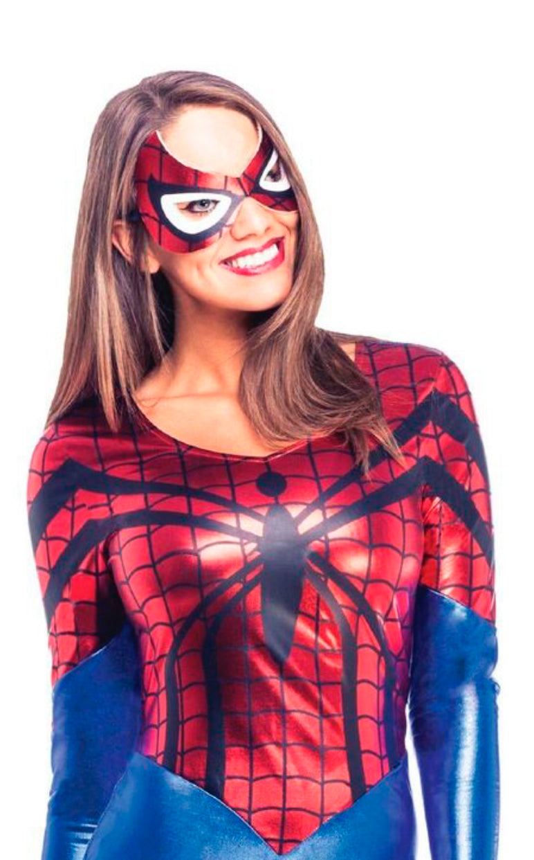 ADULT SPIDER-GIRL COSTUME (SIZE MEDIUM)