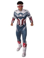 CAPTAIN AMERICA ADULT COSTUME (STANDARD SIZE)