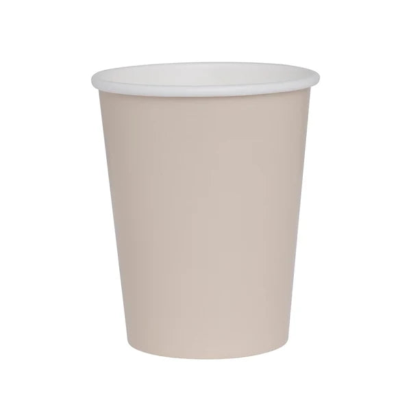 FS WHITE SAND PAPER CUPS (PACK OF 20)