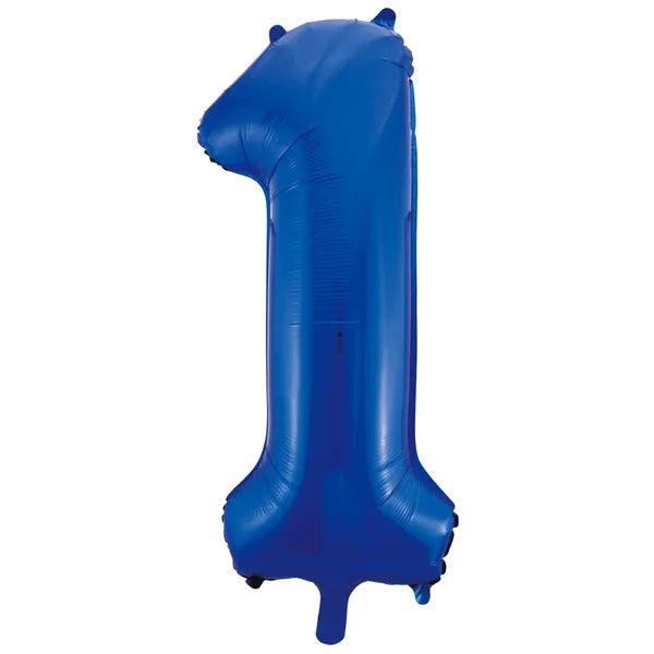 BLUE FOIL 1 BALLOON 86CM