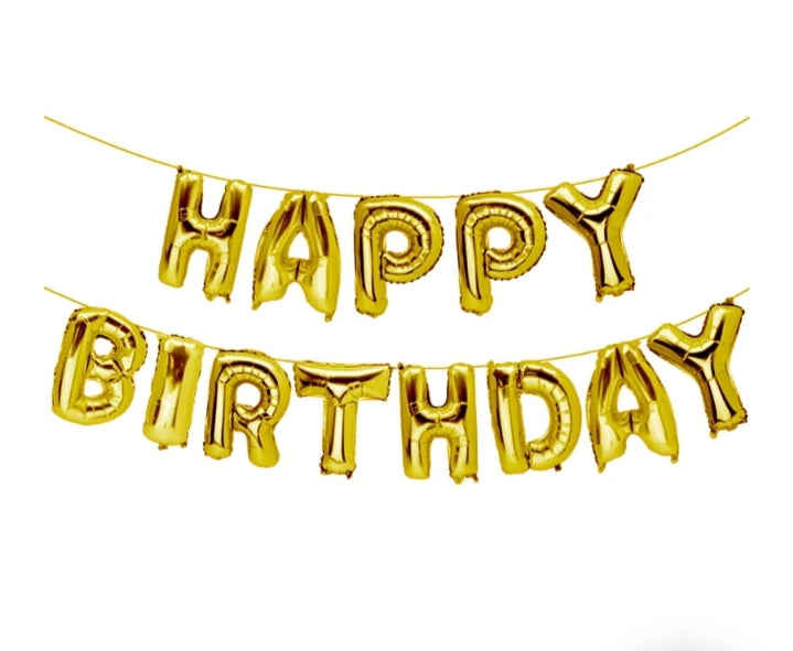 HB Gold Foil Balloon