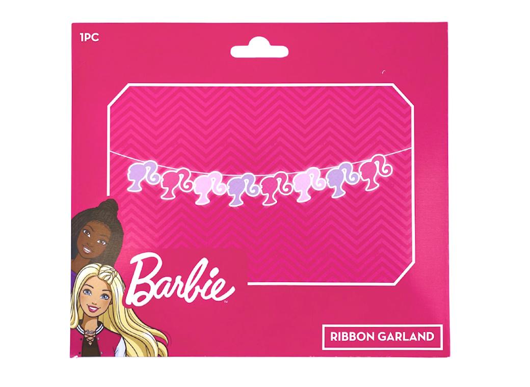 Barbie ribbion garland