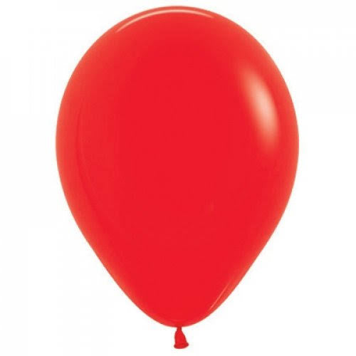 SEMPERTEX FASHION RED 30CM LATEX BALLOONS (PACK OF 25)