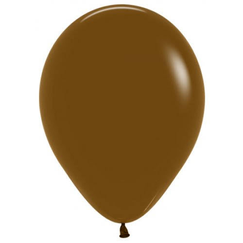 SEMPERTEX FASHION COFFEE 30CM LATEX BALLOONS (PACK OF 25)