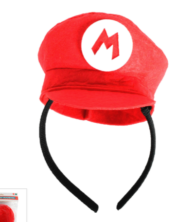 PLUMBER HAT HEADBAND -