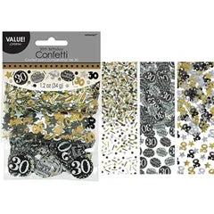 SPARKLING CELEBRATION 30TH BIRTHDAY CONFETTI/TABLE SCATTERS