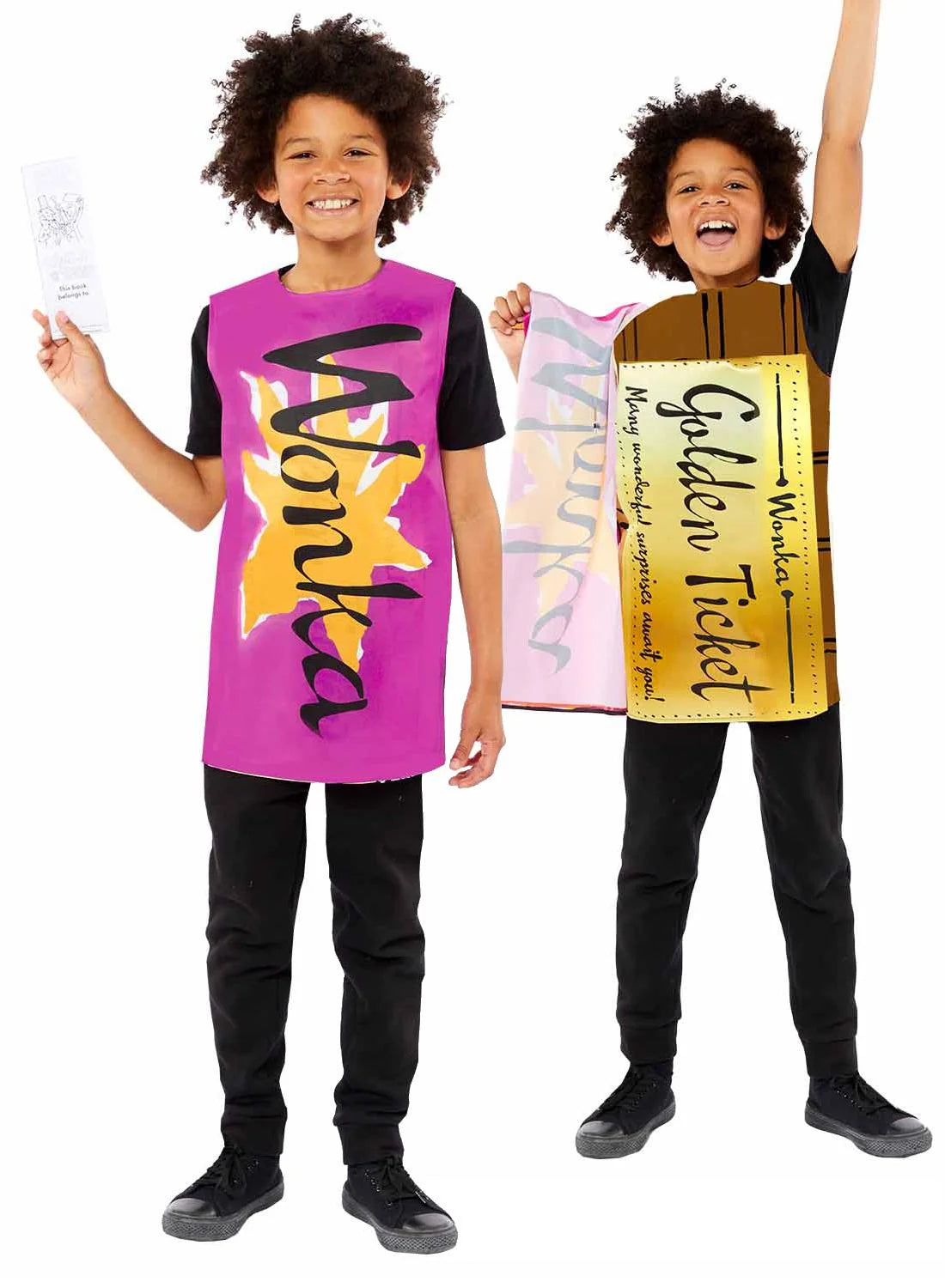 Golden Ticket/Wonka Bar Costume