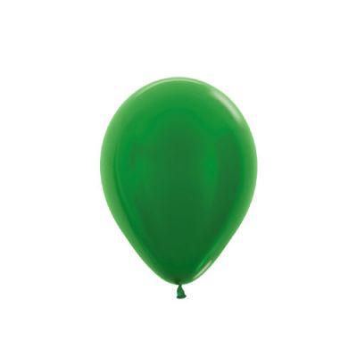 SEMPERTEX METALLIC GREEN 30CM LATEX BALLOONS (PACK OF 25)