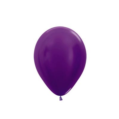 SEMPERTEX METALLIC VIOLET 30CM LATEX BALLOONS (PACK OF 25)