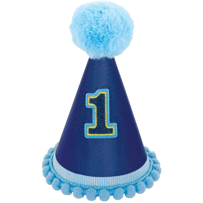 1ST Birthday Deluxe Party Hat (Blue)