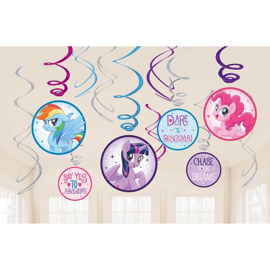 My Little Pony Swirl Decorations