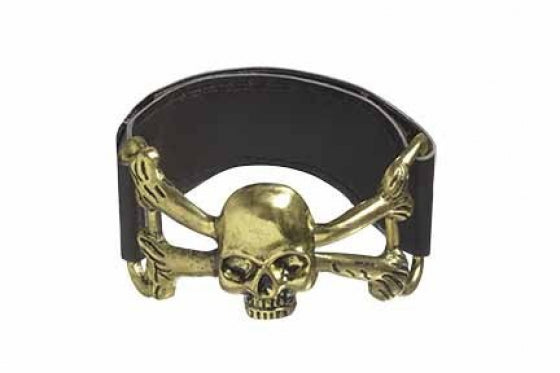 PIRATE SKULL CUFF BRACELET