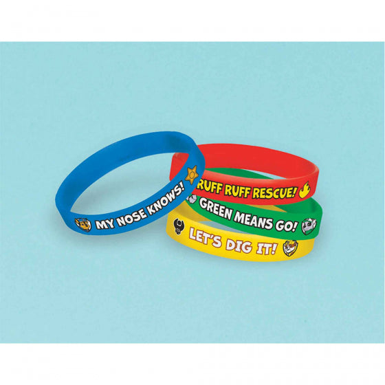 Paw Patrol Rubber Bracelet Favor