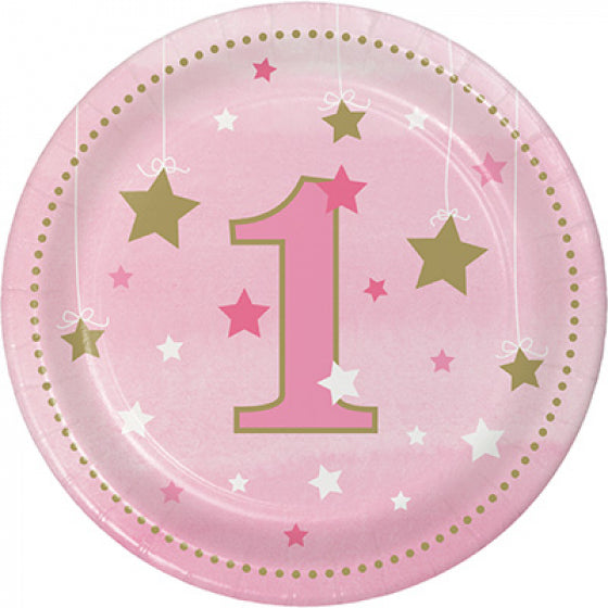 ONE LITTLE STAR 1ST BIRTHDAY LUNCHEON PLATES