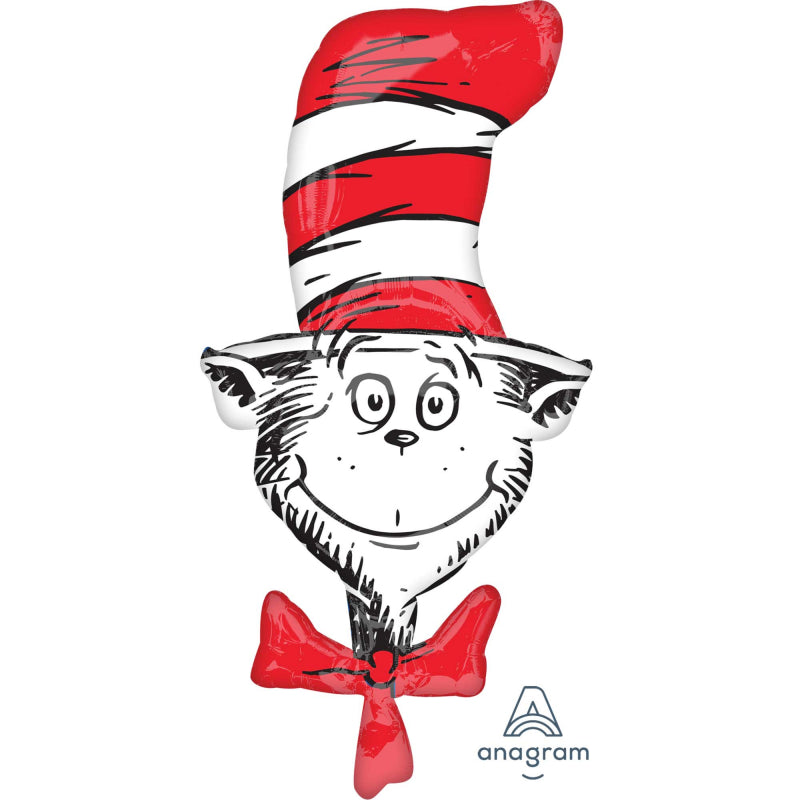 SUPERSHAPE DR SEUSS CAT IN THE HAT