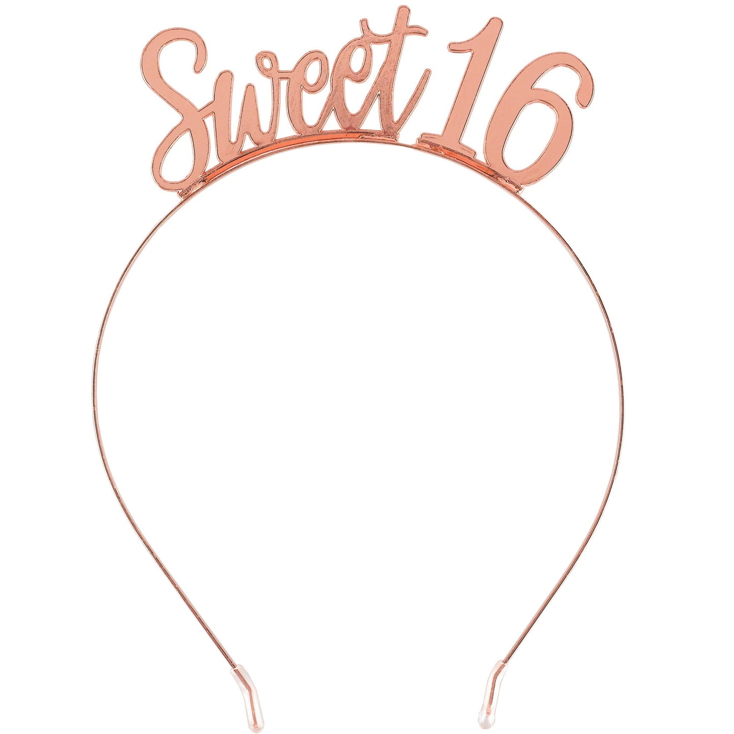 ROSE GOLD SWEET 16 METAL HEADBAND