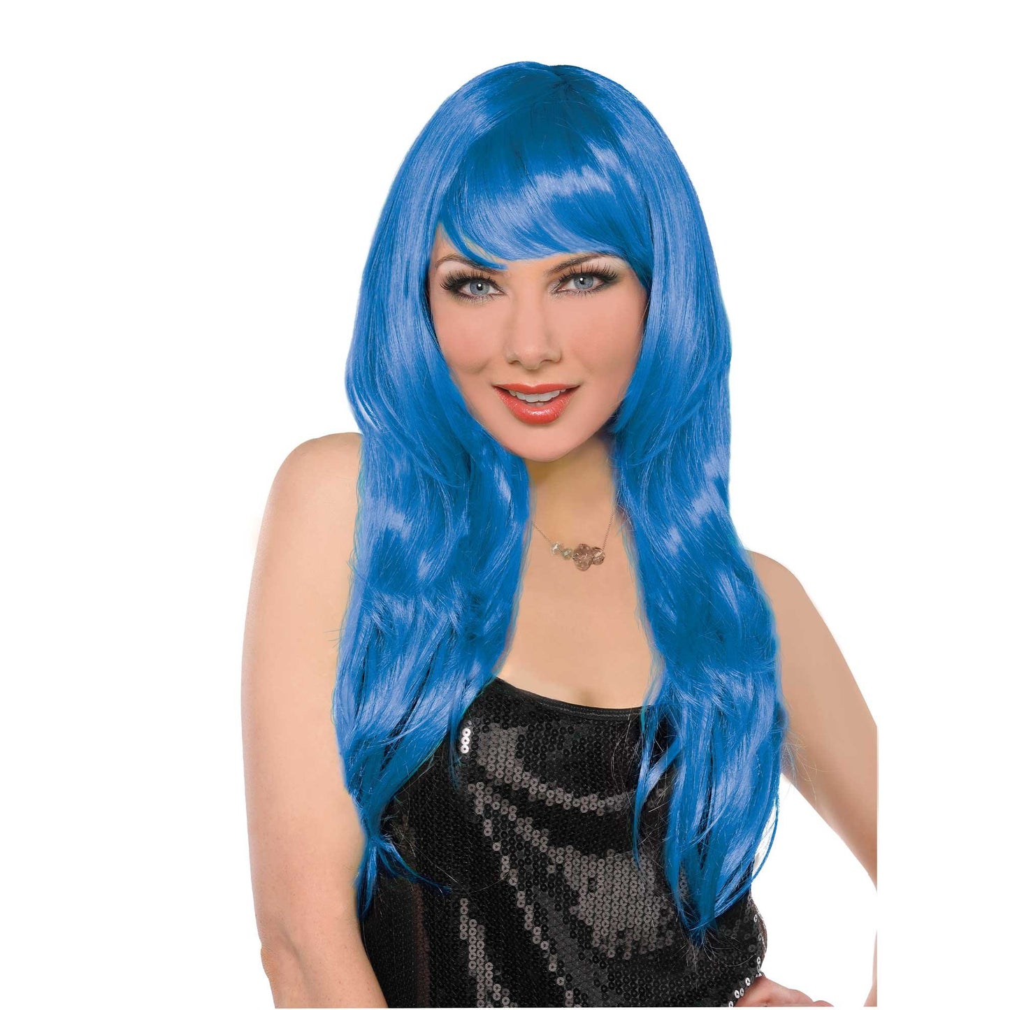 Glamourous Blue Wig