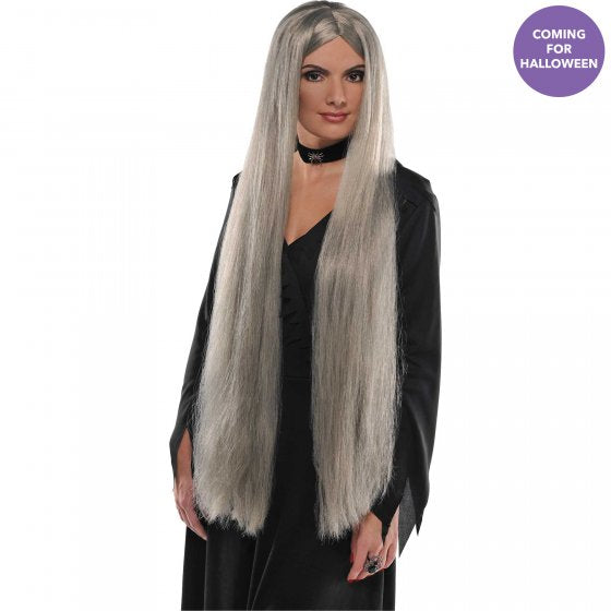 WIG GREY EXTRA LONG