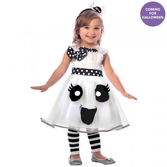 Costume Cute Ghost Girls 4-6 Years