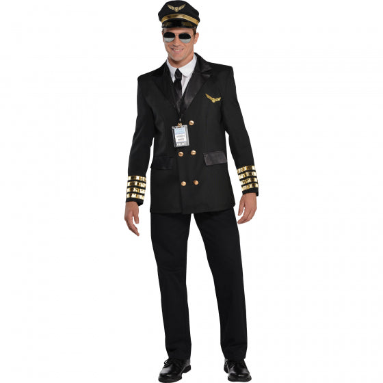 ADULT CAPTAIN WINGMAN COSTUME (SIZE LARGE)