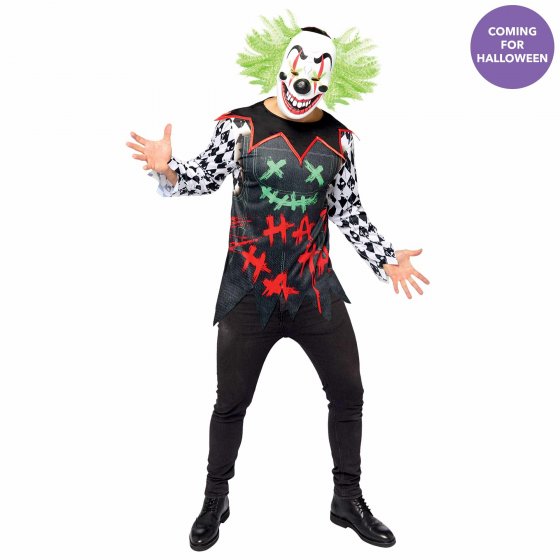 COSTUME HAHA CLOWN SET MEN'S ADULT PLUS SIZE