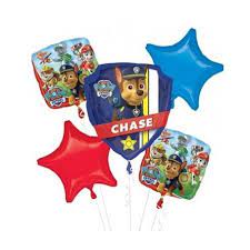 Paw Patrol Chase Foil Bouquet