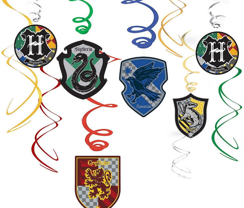 HARRY POTTER SWIRL DECORATIONS