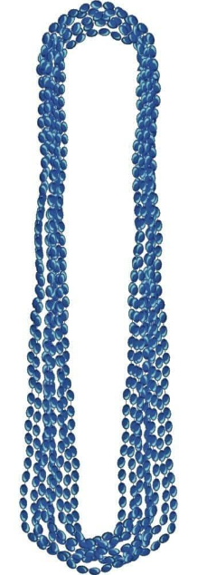 Blue Metallic Multi Necklace