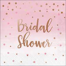 BRIDAL SHOWER NAPKINS - 16PK
