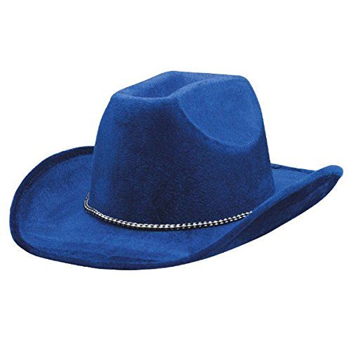BLUE VELVET COWBOY HAT