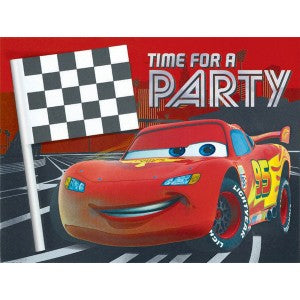Deluxe Invitations Cars 3