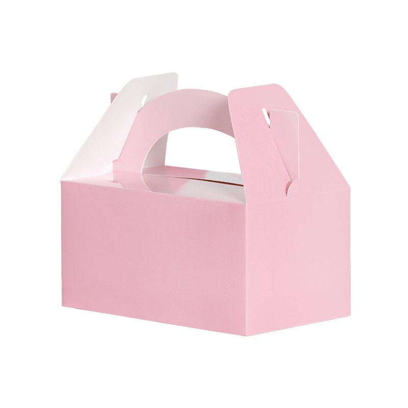 FS PASTEL PINK LUNCH/TREAT BOX (PACK OF 5)