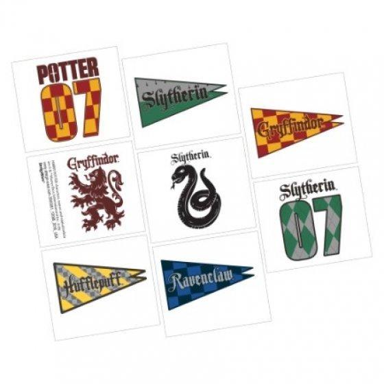 Harry Potter Tattooo 8 PACK Party favour