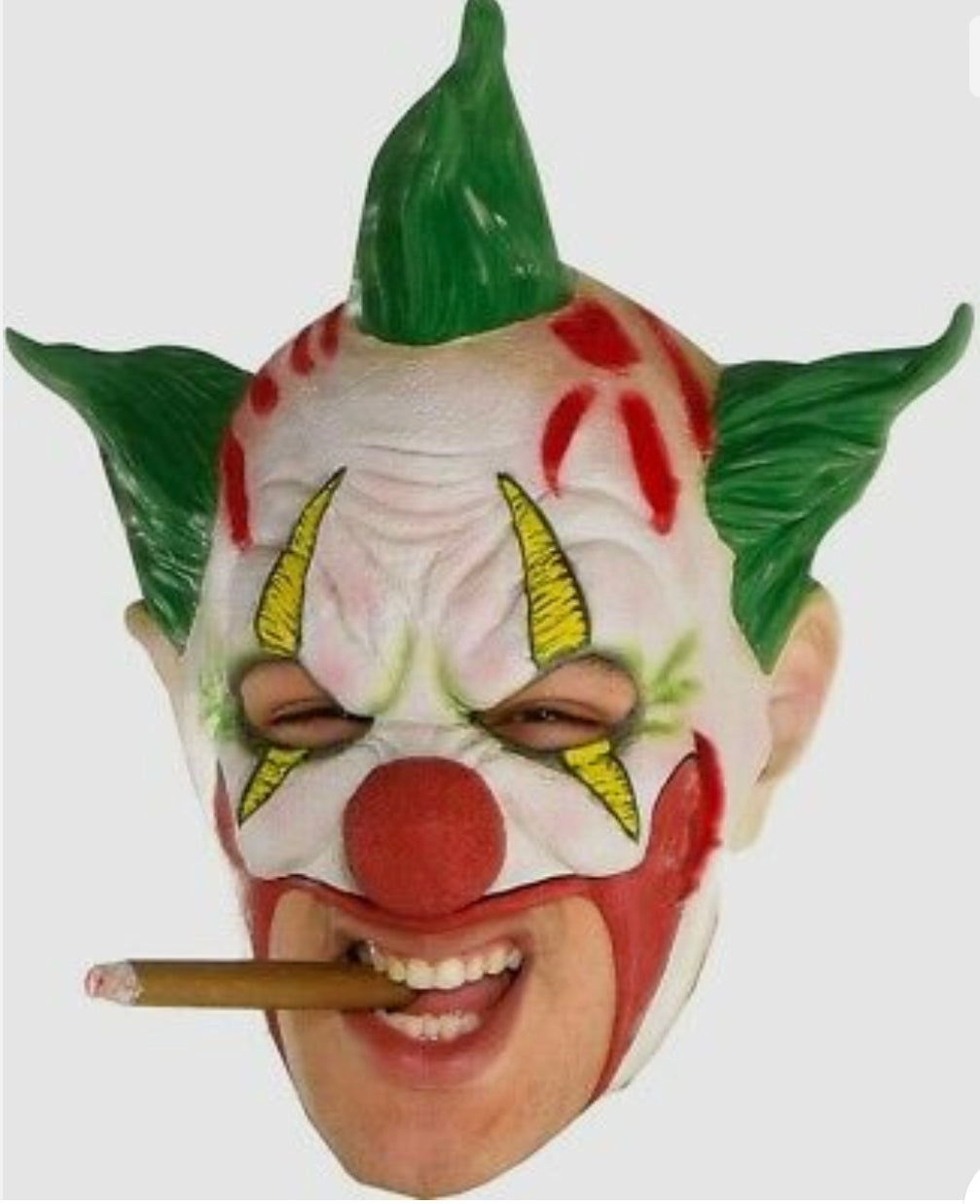 WICKED CLOWN HALF MASK