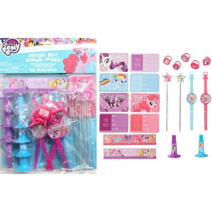 Mega Party Mix My Little Pony party favours