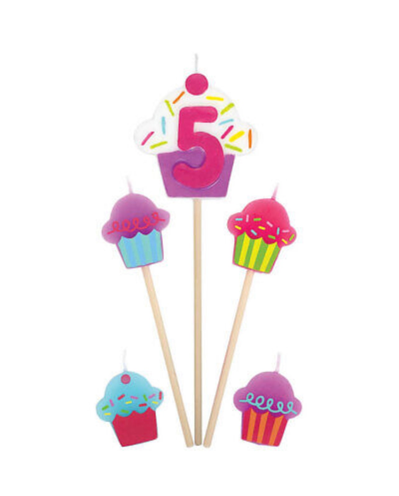 CUPCAKE 5 CANDLE