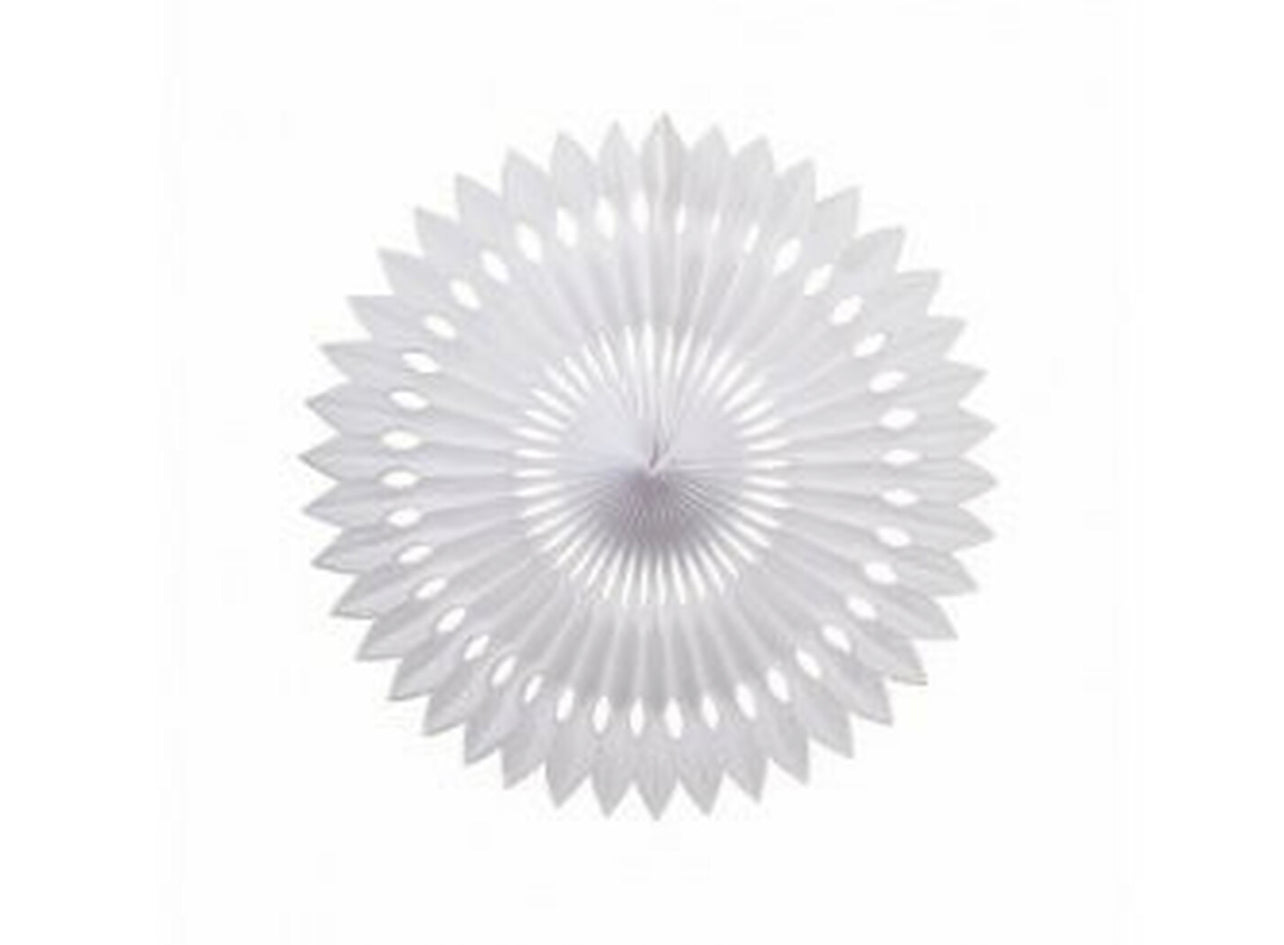 WHITE HANGING FAN 24CM